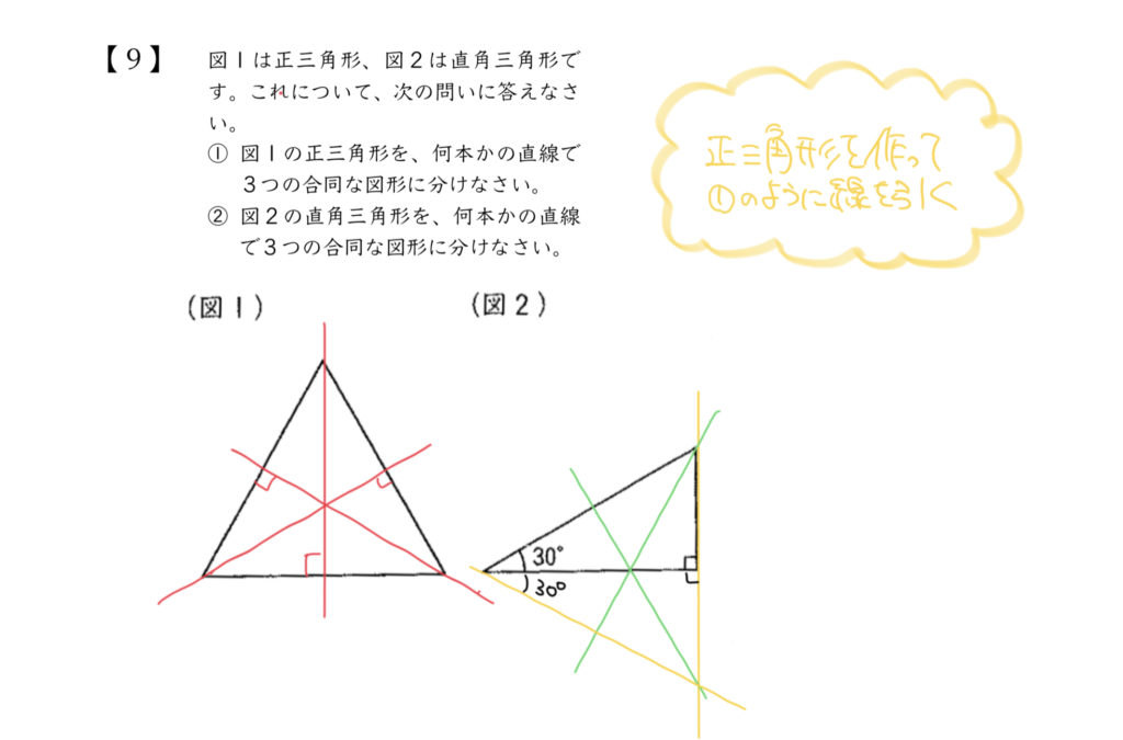 中学受験算数、「 図形の性質 」に関するイラスト解説
