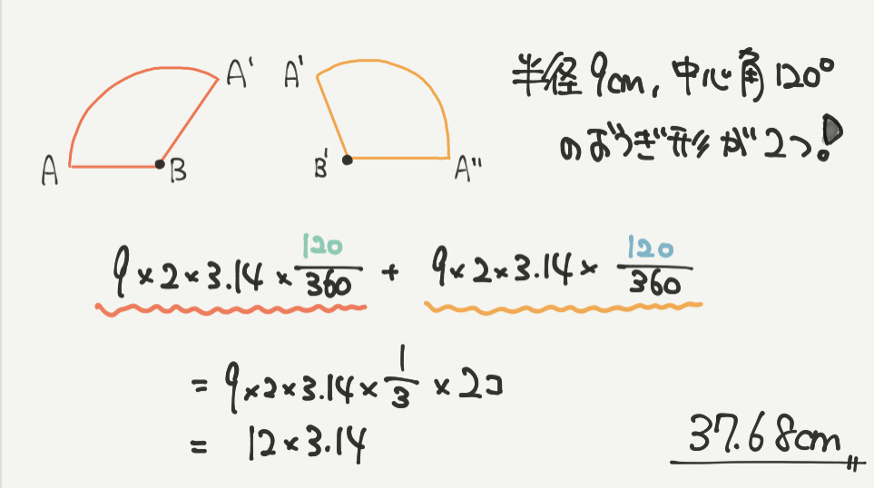 中学受験算数、「 図形の移動と構成 」に関するイラスト解説